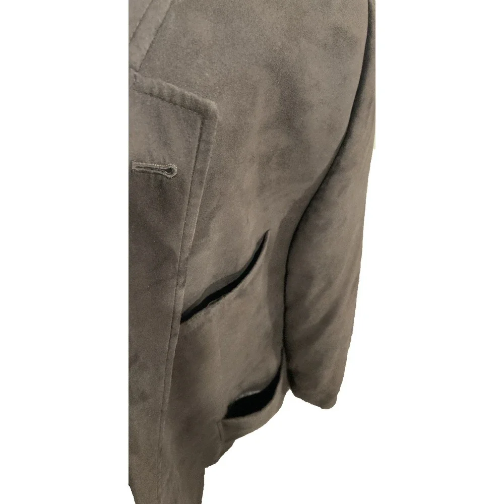Jack Victor Brown Blazer 48R  Luxury Soft Feels Like Suede Made in Canda